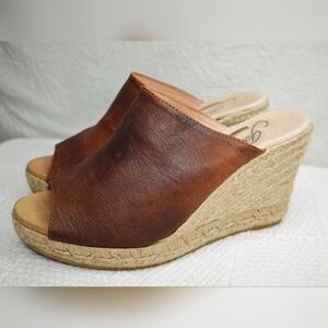 Giamo "Gossa" peep toe wedged espadrilles